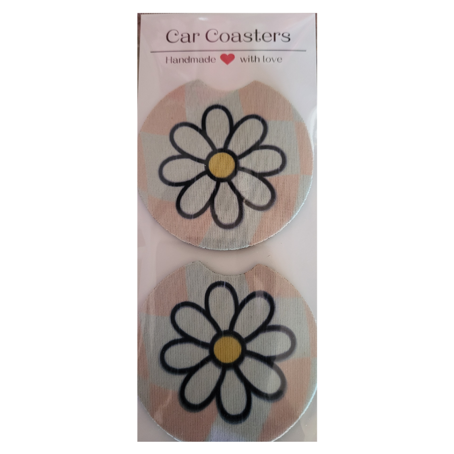 Daisy Car coaster