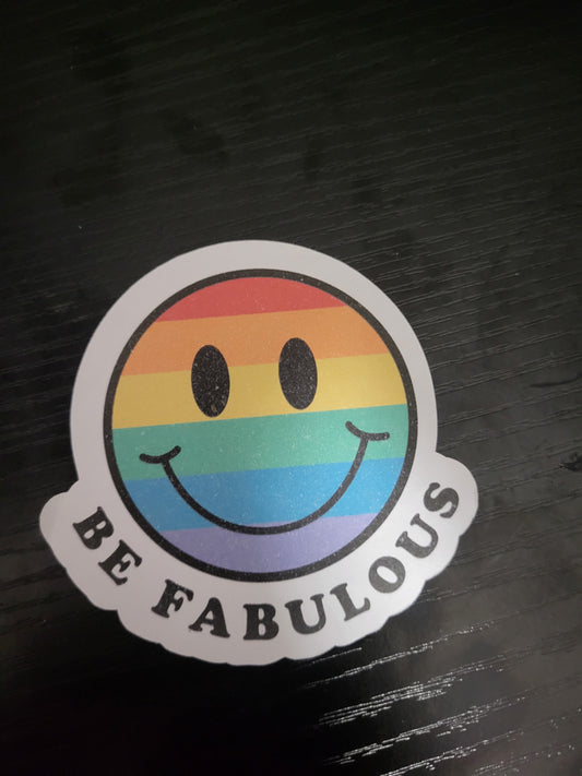 Be Fabulous Sticker